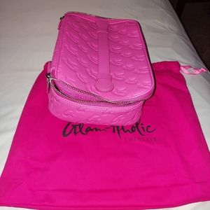 Glamaholic/ Glam-aholic monogram toiletry bag.